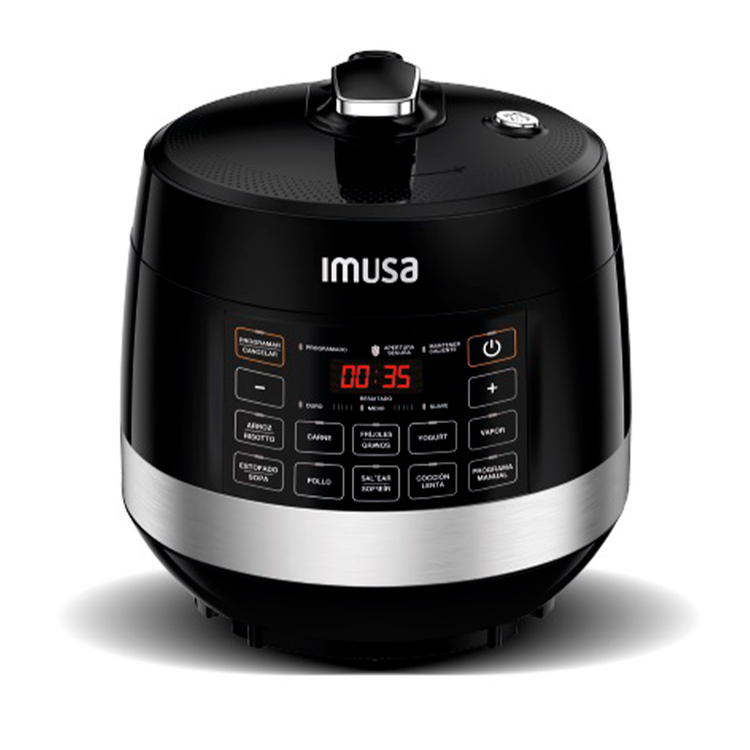 Olla Multifuncional IMUSA 4.8 Litros 7211003876 Digital Multichef Negro » Olla Multifuncional IMUSA 4.8 Litros 7211003876 Digital Multichef Negro - Imagen 2