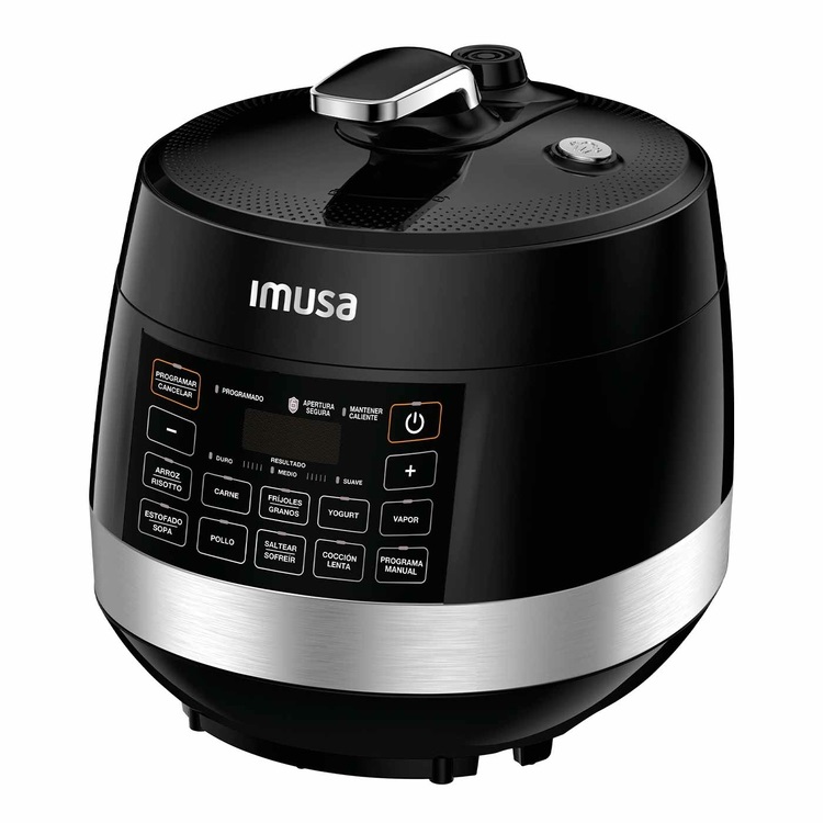 Olla Multifuncional IMUSA 4.8 Litros 7211003876 Digital Multichef Negro » Olla Multifuncional IMUSA 4.8 Litros 7211003876 Digital Multichef Negro