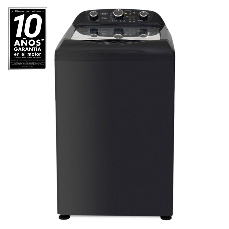 Lavadora 17 Kilos HACEB Carga superior AWÜA Manual Negro » Lavadora 17 Kilos HACEB Carga superior AWÜA Manual Negro - Imagen 4