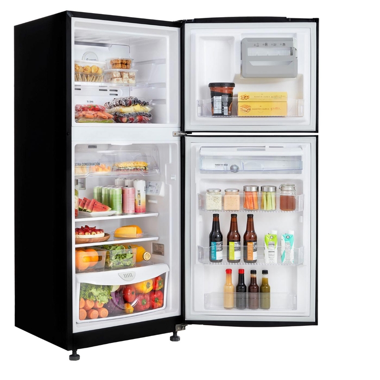 Nevera HACEB No Frost Congelador Superior 226 Litros N243 Manija Externa Negro Esmeralda » Nevera HACEB No Frost Congelador Superior 226 Litros N243 Manija Externa Negro Esmeralda - Imagen 3