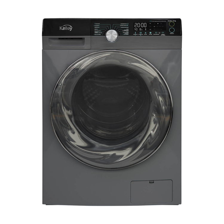 Lavadora/Secadora 14 Kilos KALLEY Carga Frontal K-LS14 Gris » Lavadora/Secadora 14 Kilos KALLEY Carga Frontal K-LS14 Gris - Imagen 4