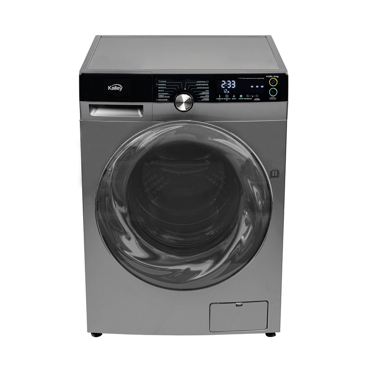 Lavadora/Secadora 14 Kilos KALLEY Carga Frontal K-LS14 Gris » Lavadora/Secadora 14 Kilos KALLEY Carga Frontal K-LS14 Gris - Imagen 2