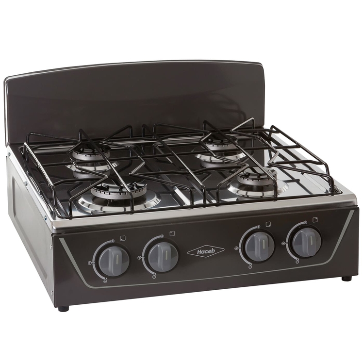 Estufa de Mesa HACEB 4 Puestos Gas Natural Avellana Torre Gris » Estufa de Mesa HACEB 4 Puestos Gas Natural Avellana Torre Gris - Imagen 3