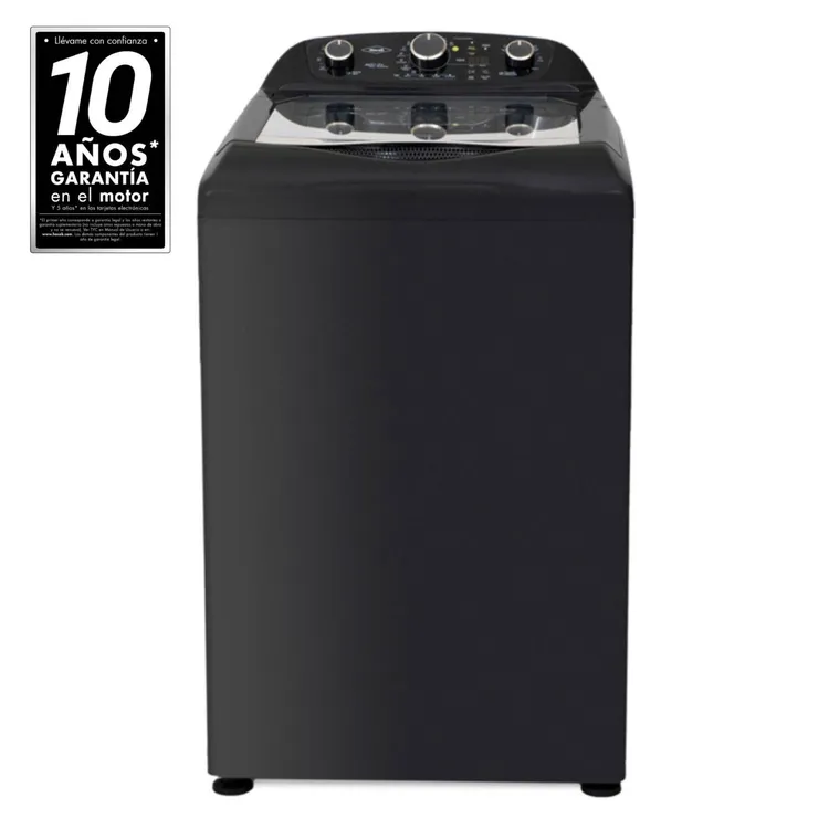 Lavadora 17 Kilos HACEB Carga superior AWÜA Manual Negro » Lavadora 17 Kilos HACEB Carga superior AWÜA Manual Negro