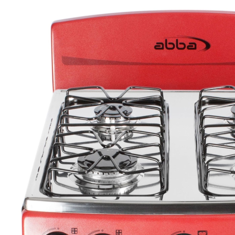 Estufa de Piso ABBA 4 Puestos Gas Natural AB201-5 Rojo » Estufa de Piso ABBA 4 Puestos Gas Natural AB201-5 Rojo - Imagen 2