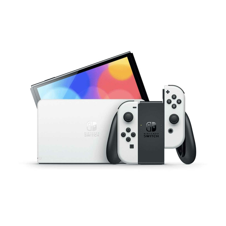 Consola NINTENDO SWITCH Modelo OLED con Joy-Con Blanco|Negro » Consola NINTENDO SWITCH Modelo OLED con Joy-Con Blanco|Negro - Imagen 2