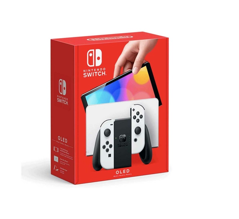 Consola NINTENDO SWITCH Modelo OLED con Joy-Con Blanco|Negro » Consola NINTENDO SWITCH Modelo OLED con Joy-Con Blanco|Negro