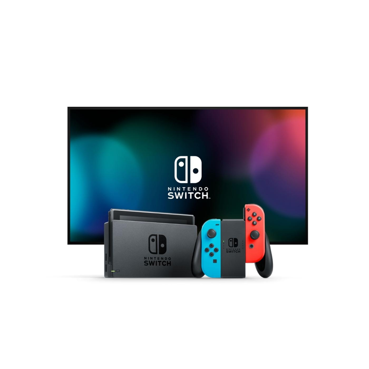 Consola NINTENDO SWITCH™ 1.1 con Joy -Con Azul|Negro| Rojo Neon + Juego Mario Kart 8 Descargable + 3 meses de Nintendo Switch Online » Consola NINTENDO SWITCH™ 1.1 con Joy -Con Azul|Negro| Rojo Neon + Juego Mario Kart 8 Descargable + 3 meses de Nintendo Switch Online - Imagen 2