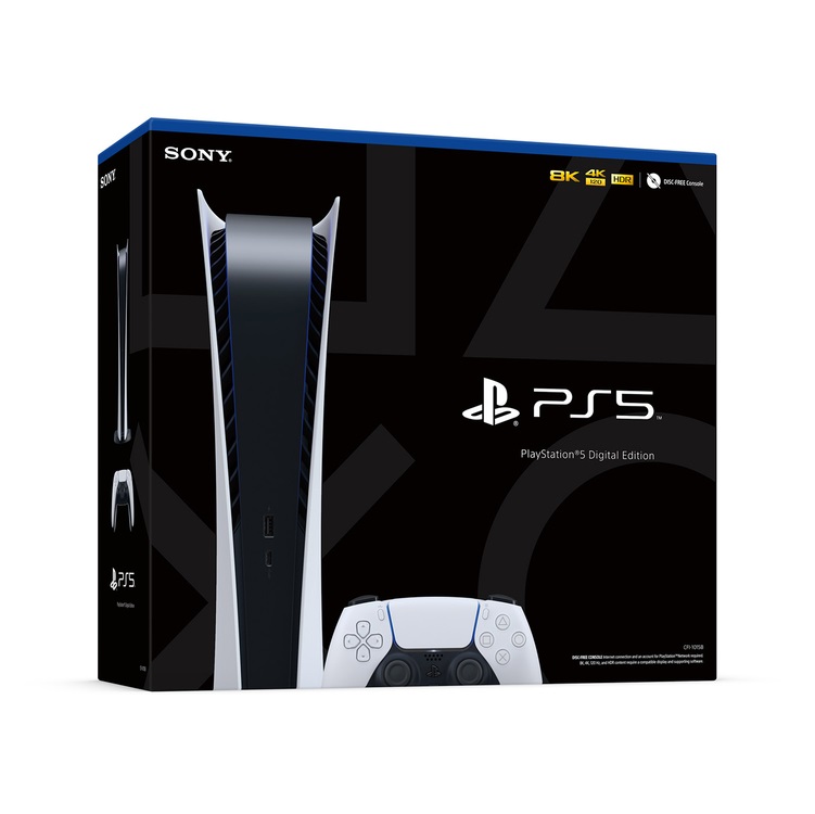 Consola PS5 Digital 825GB + 1 Control Dualsense » Consola PS5 Digital 825GB + 1 Control Dualsense