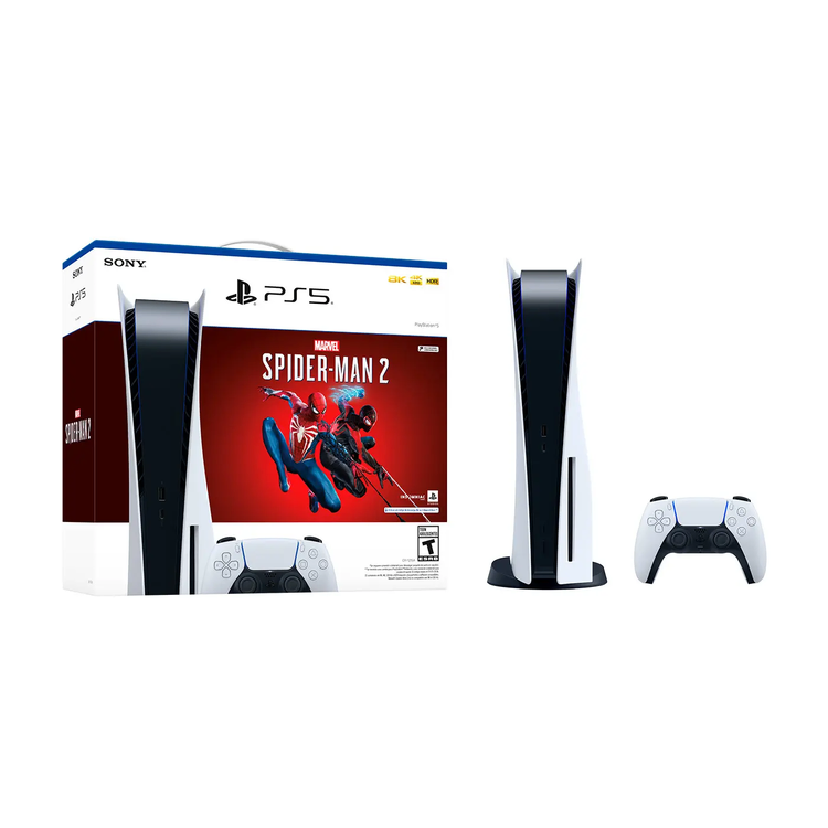 Consola PS5 Estándar 825GB + 1 Control Dualsense + Voucher de descarga Juego Marvel's Spider-Man 2 » Consola PS5 Estándar 825GB + 1 Control Dualsense + Voucher de descarga Juego Marvel's Spider-Man 2 - Imagen 2