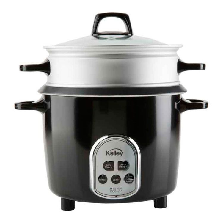 Olla Arrocera KALLEY 7 Tazas K-DRC14 Digital Negro » Olla Arrocera KALLEY 7 Tazas K-DRC14 Digital Negro