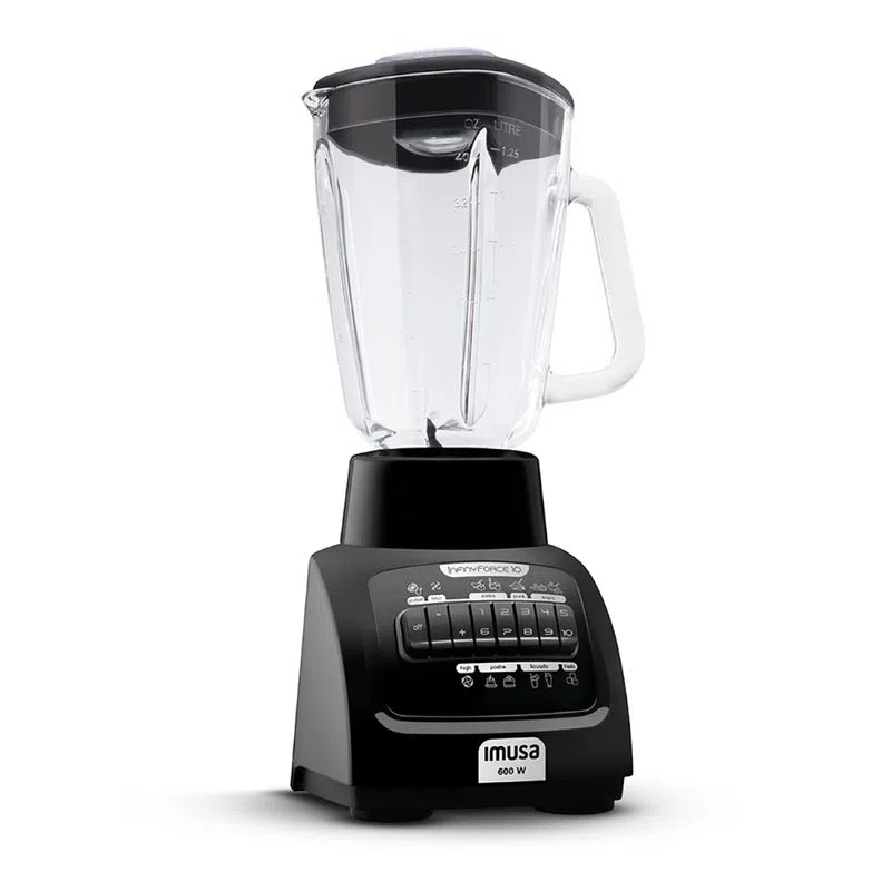 Licuadora Imusa Infiny Force XL 10 Velocidades Negro » Licuadora Imusa Infiny Force XL 10 Velocidades Negro - Imagen 2