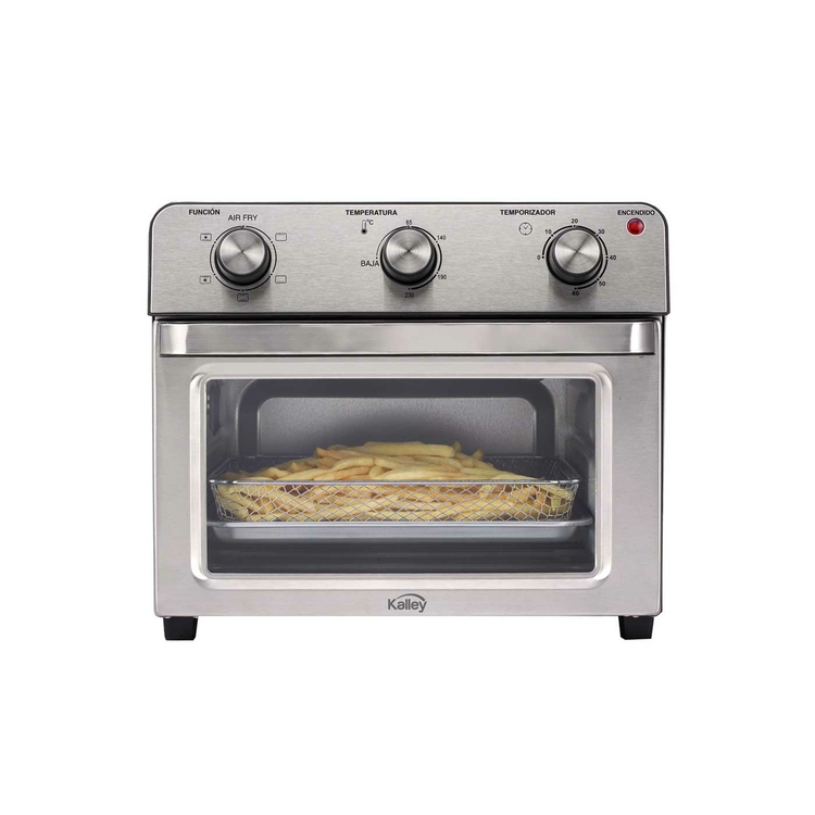 Horno Tostador KALLEY K-HA20 20 Litros Con Freidora de Aire Plateado » Horno Tostador KALLEY K-HA20 20 Litros Con Freidora de Aire Plateado - Imagen 2