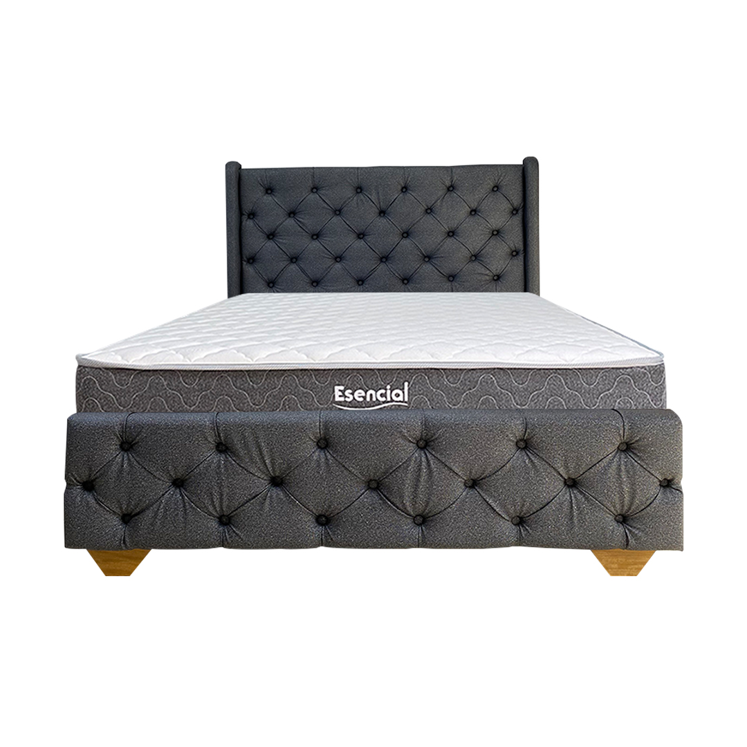 Cama Turín 100 cm / 120 cm o 140 cm ( No Incluye Colchón ) » Cama Turín 100 cm / 120 cm o 140 cm ( No Incluye Colchón ) - Imagen 2