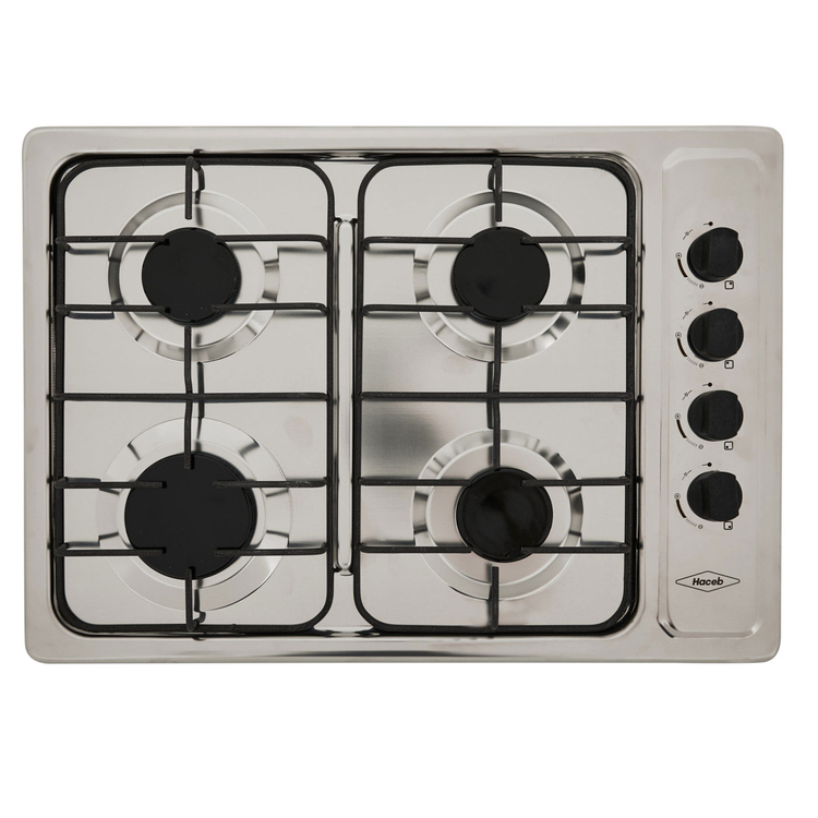 Estufa de empotrar HACEB 60cms 4 Puestos Gas Natural SESAMO Gris » Estufa de empotrar HACEB 60cms 4 Puestos Gas Natural SESAMO Gris - Imagen 3