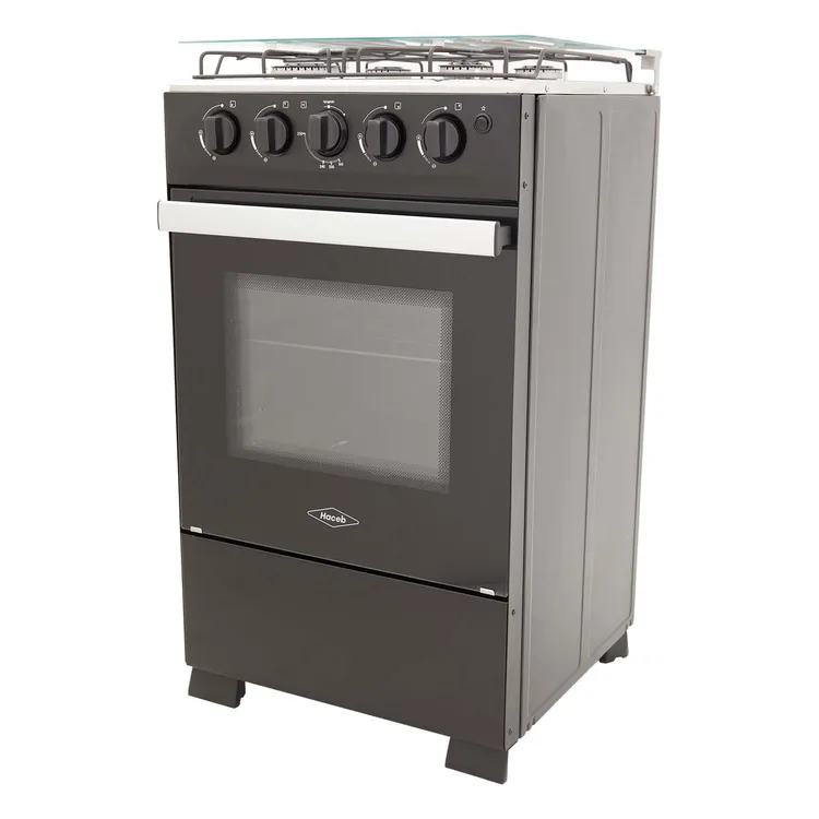 Estufa de Piso HACEB 4 Puestos Gas Natural Romero 50-Vidrio Negro » Estufa de Piso HACEB 4 Puestos Gas Natural Romero 50-Vidrio Negro - Imagen 4