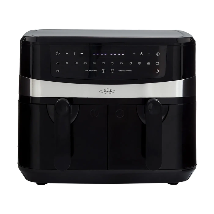 Freidora de Aire HACEB doble canasta 8 Litros Negro » Freidora de Aire HACEB doble canasta 8 Litros Negro