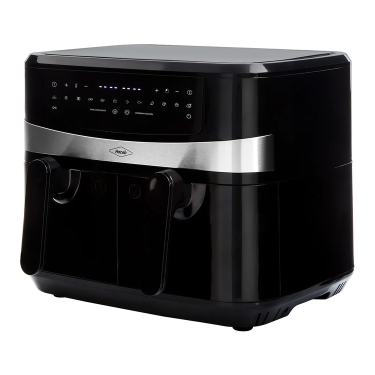 Freidora de Aire HACEB doble canasta 8 Litros Negro » Freidora de Aire HACEB doble canasta 8 Litros Negro - Imagen 4