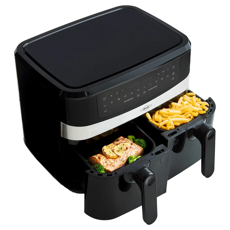 Freidora de Aire HACEB doble canasta 8 Litros Negro » Freidora de Aire HACEB doble canasta 8 Litros Negro - Imagen 3