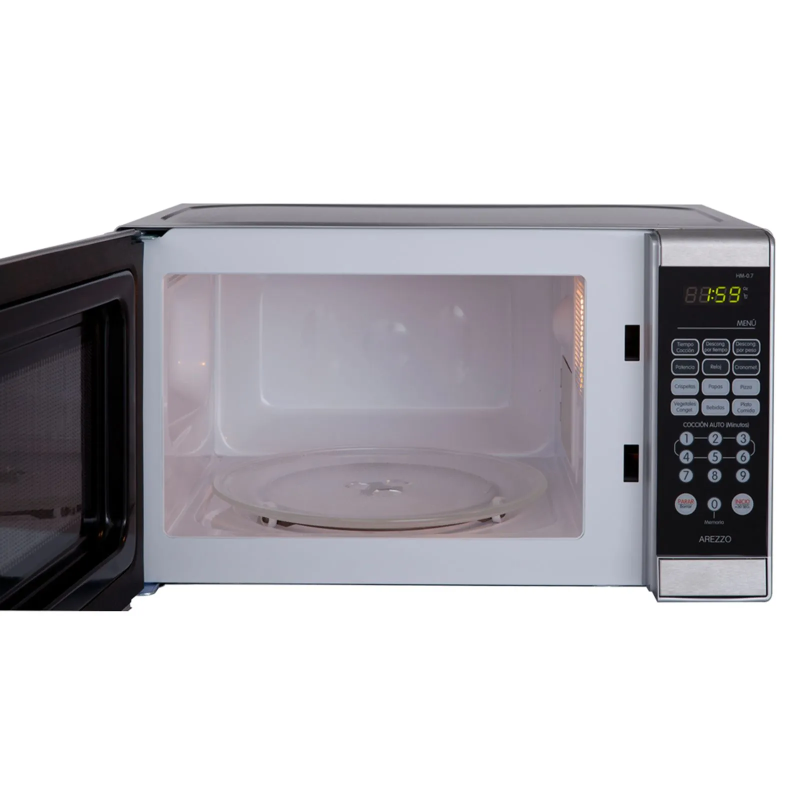 Horno Microondas HACEB Inox 0.7 (20 Litros) » Horno Microondas HACEB Inox 0.7 (20 Litros) - Imagen 3