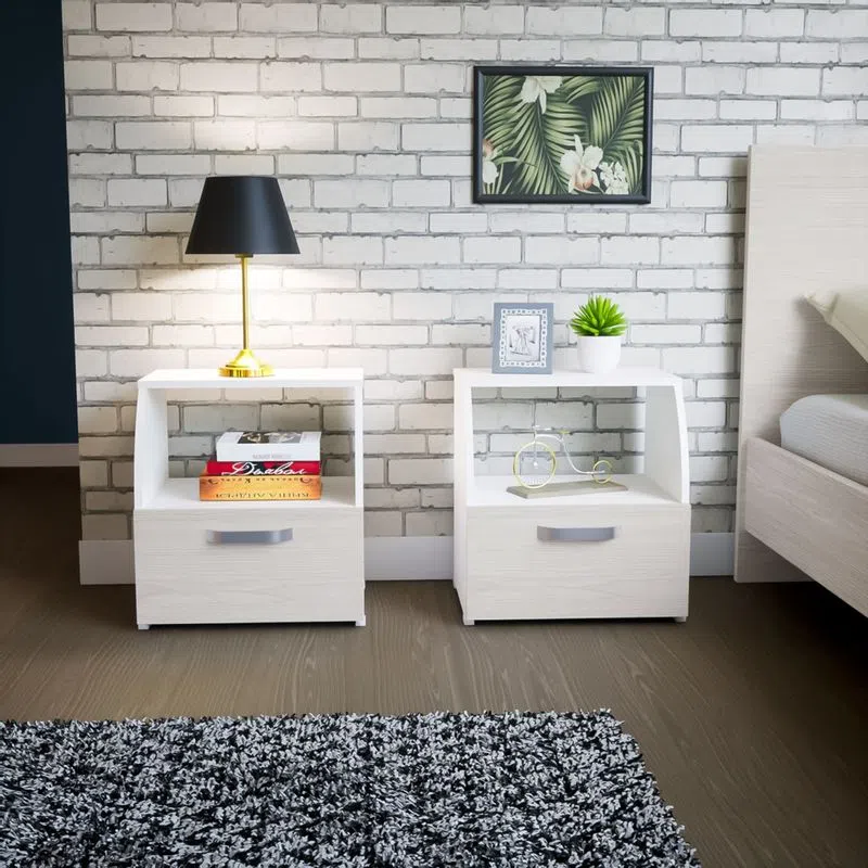 Calidad Set x 2 Mesas de Noche Agatha » Calidad Set x 2 Mesas de Noche Agatha - Imagen 3