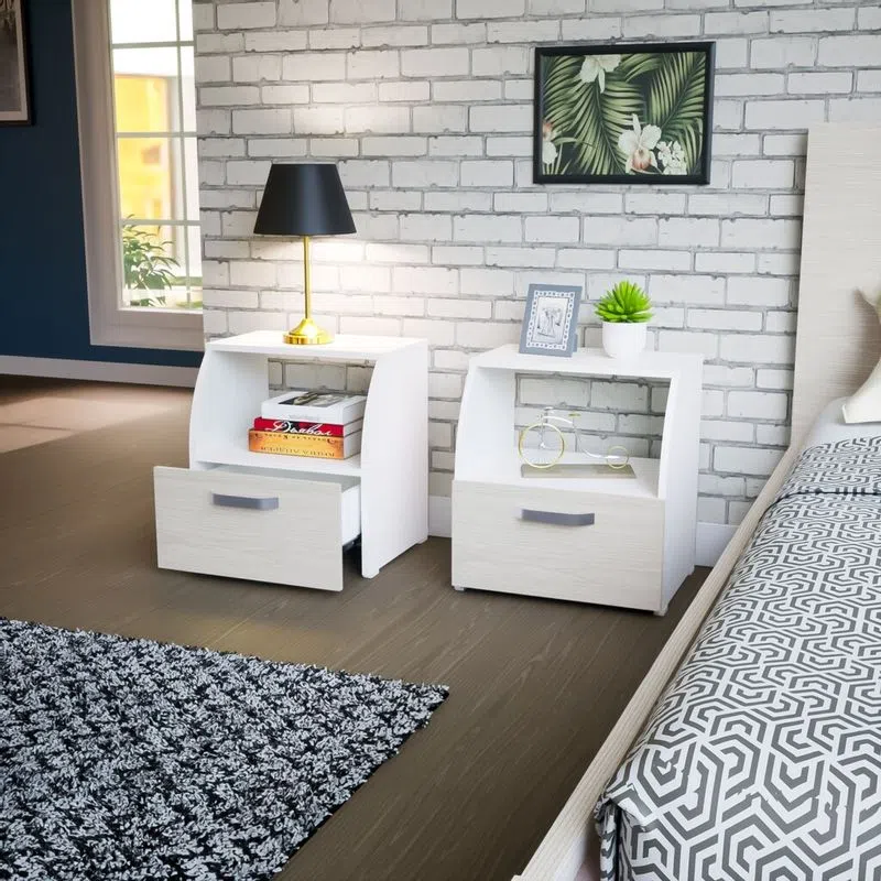 Calidad Set x 2 Mesas de Noche Agatha » Calidad Set x 2 Mesas de Noche Agatha - Imagen 4