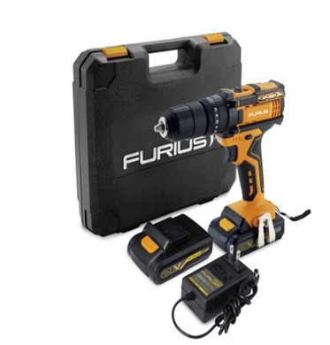 Taladro FURIUS Percutor/Atornillador Inalámbrico 1400Rpm » Taladro FURIUS Percutor/Atornillador Inalámbrico 1400Rpm