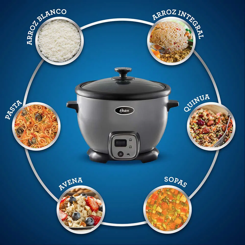 Olla Arrocera Multiusos OSTER 10 Tazas - CKSTRC8029S 2117861 - REF 105872 » Olla Arrocera Multiusos OSTER 10 Tazas - CKSTRC8029S 2117861 - REF 105872 - Imagen 2