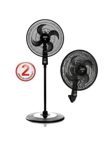 Ventilador SAMURAI Air Protec Maxx 2 En 1 Negro 16 Pulgadas - VE3141I0 - REF 28745 » Ventilador SAMURAI Air Protec Maxx 2 En 1 Negro 16 Pulgadas - VE3141I0 - REF 28745 - Imagen 2
