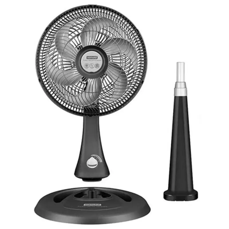 Ventilador SAMURAI Turbo Silence 2 En 1 Negro Compact - REF 113984 » Ventilador SAMURAI Turbo Silence 2 En 1 Negro Compact - REF 113984 - Imagen 3