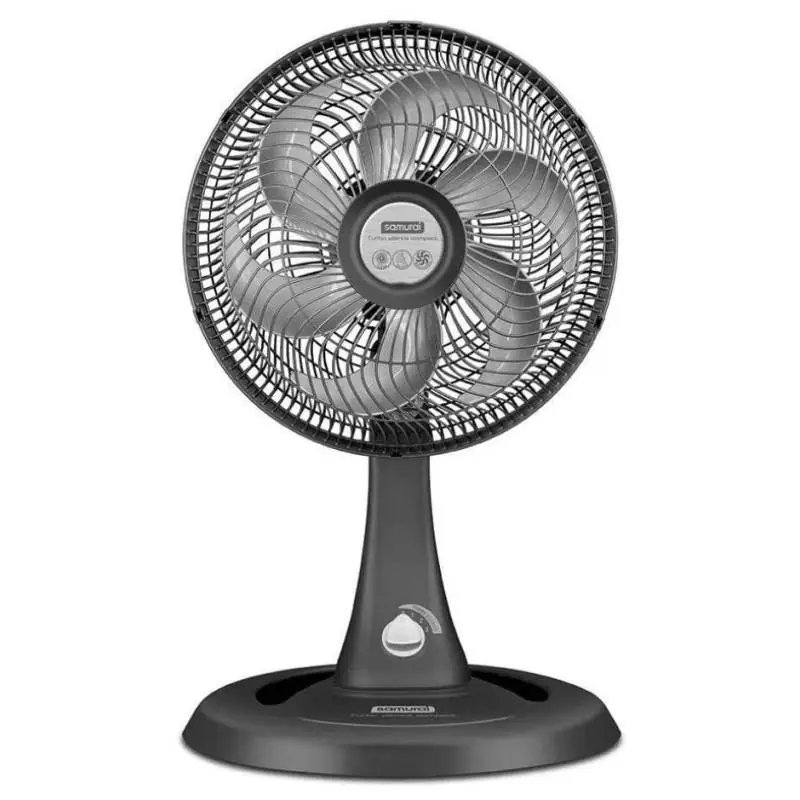 Ventilador SAMURAI Turbo Silence 2 En 1 Negro Compact - REF 113984 » Ventilador SAMURAI Turbo Silence 2 En 1 Negro Compact - REF 113984 - Imagen 2