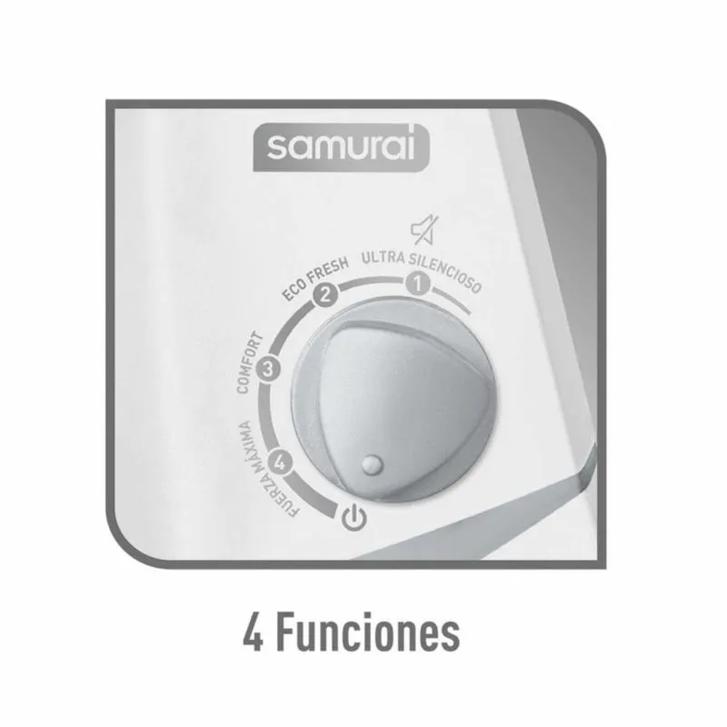 Ventilador SAMURAI Silence Force Plus 2 En 1 Blanco VE7742I0 - REF 106585 » Ventilador SAMURAI Silence Force Plus 2 En 1 Blanco VE7742I0 - REF 106585 - Imagen 2