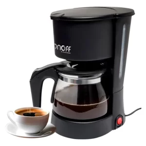 CAFETERA ON OFF 6 TAZAS - JARRA VIDRIO