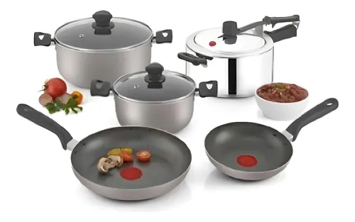 JUEGO DE OLLAS IMUSA TALENT 7 PIEZAS + OLLA A PRESI?N