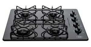 ESTUFA DE EMPOTRAR ESMALTADA NEGRO 60 CM GAS NATURAL HACEB