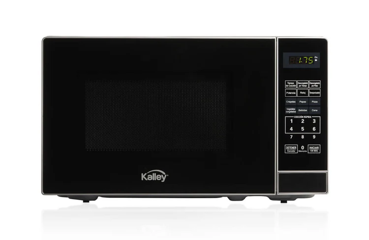 MICROONDAS KALLEY 20 LITROS NEGRO BORDE NEGRO