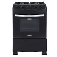ESTUFA PISO 20"50CM GP EE HORNO NEGRA