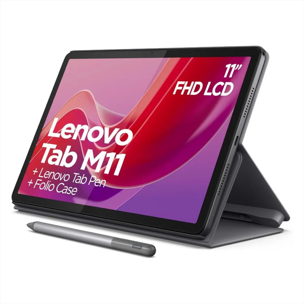 TABLETA LENOVO TAB M11 TB330XU LTE (8GB/128GB) INCLUYE ESTUCHE TIPO FOLIO + LENOVO TAB PEN PLUS